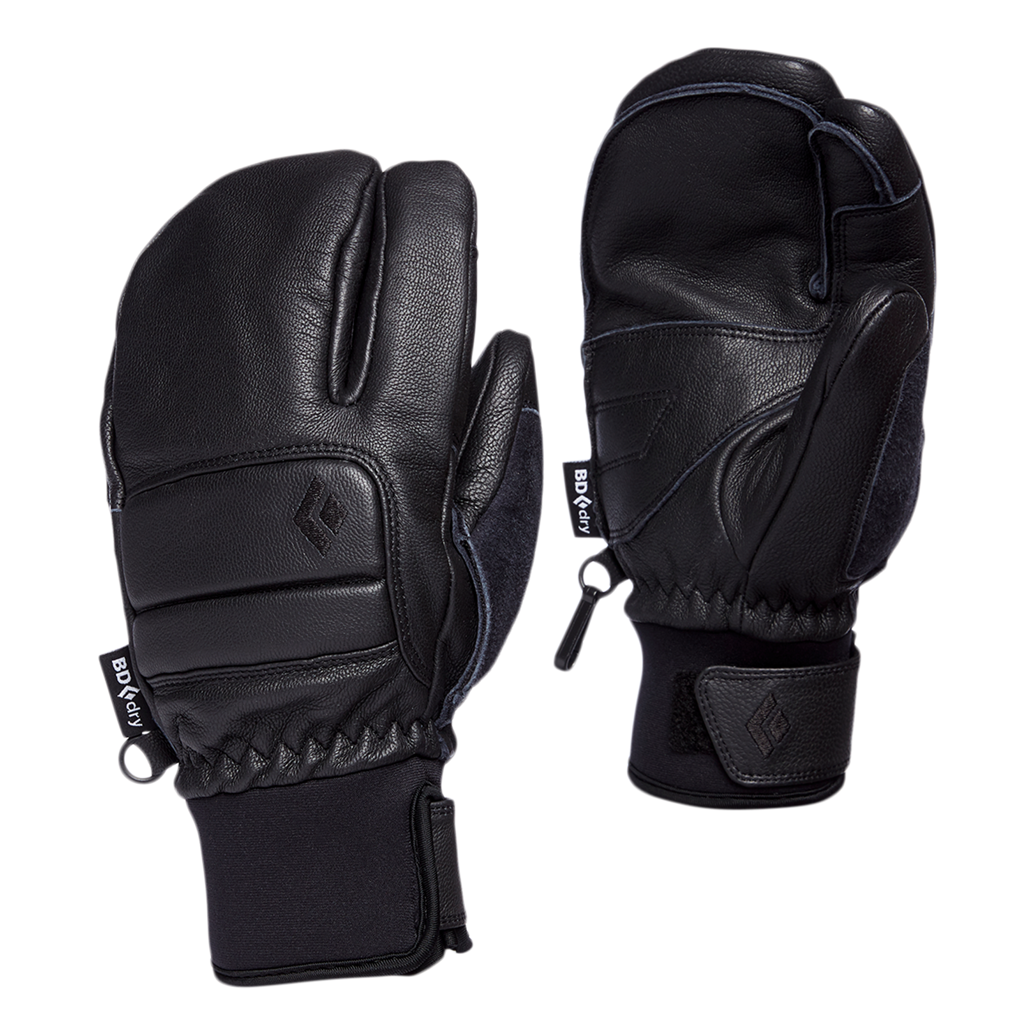 Black Diamond Equipment Women's Spark Finger Gloves, Large Smoke