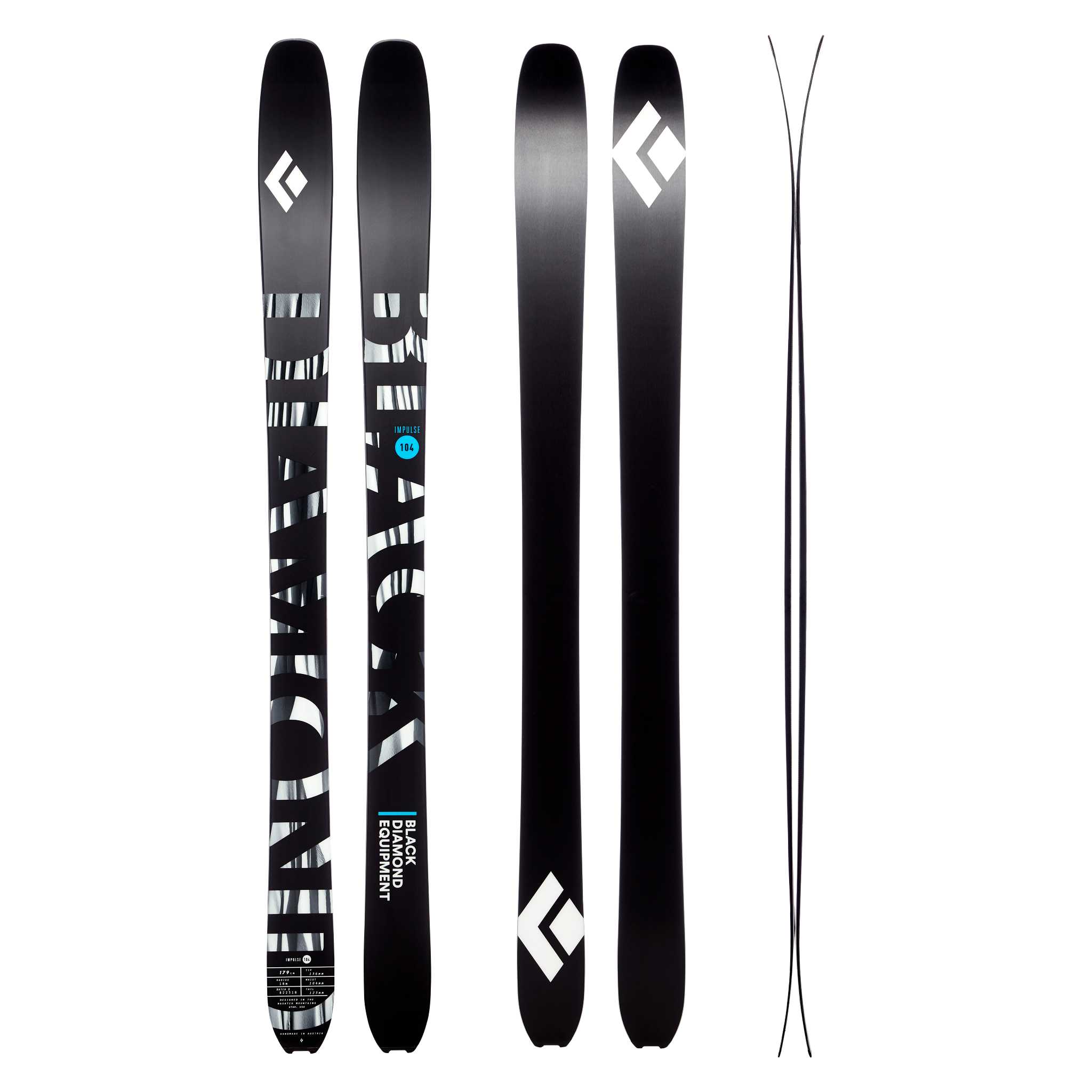 Black Diamond Equipment Impulse 104 Skis Size 165 cm