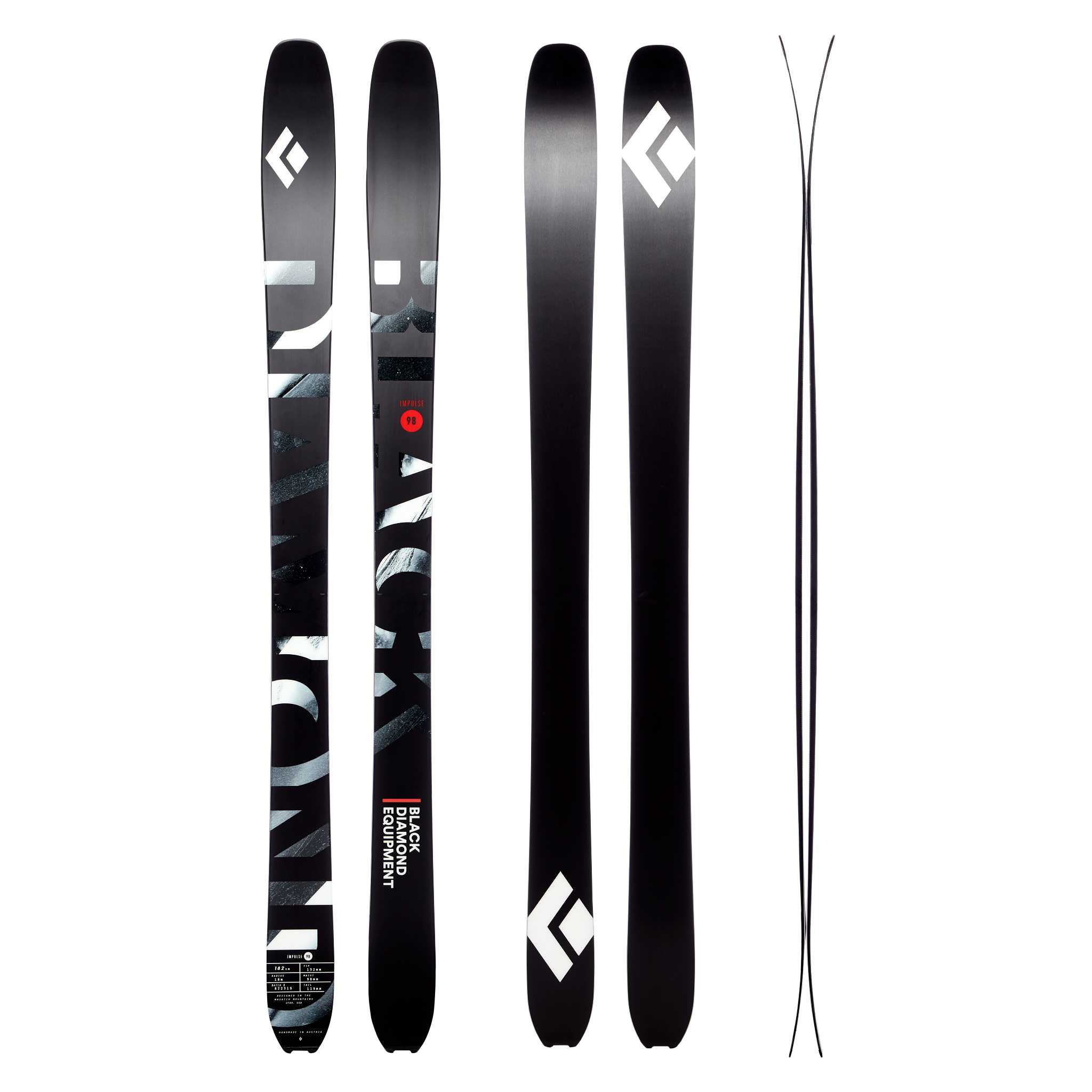 Black Diamond Equipment Impulse 98 Skis Size 161 cm