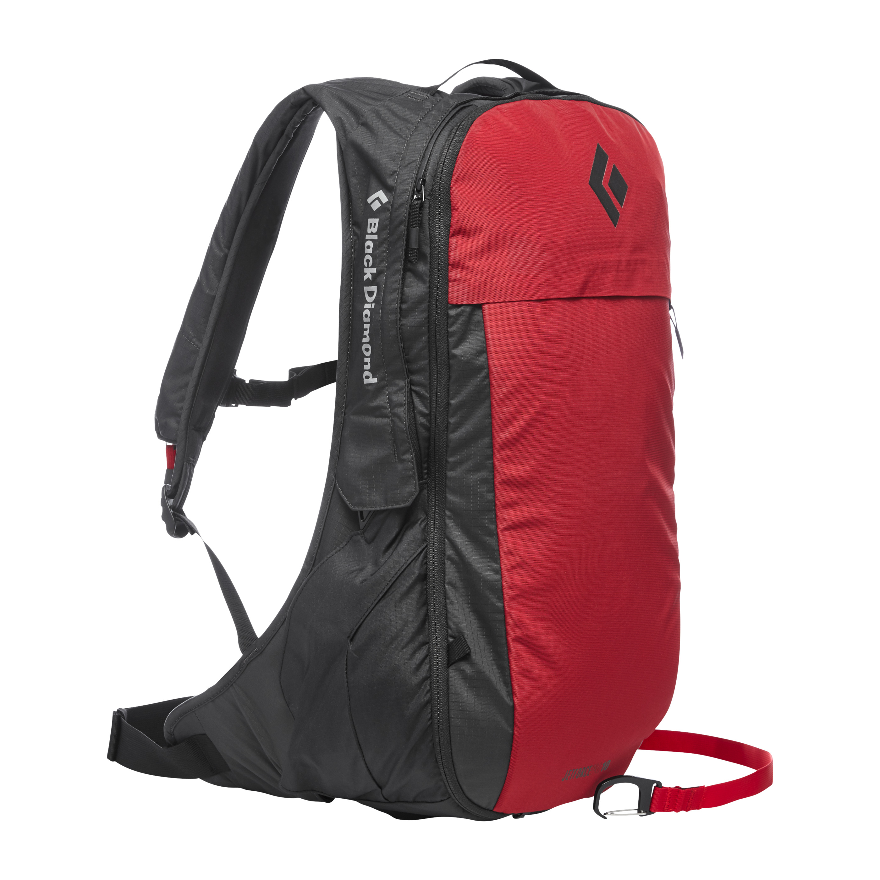 Black Diamond Equipment JetForce Pro 10L Avalanche Airbag Pack, Small/Medium Red