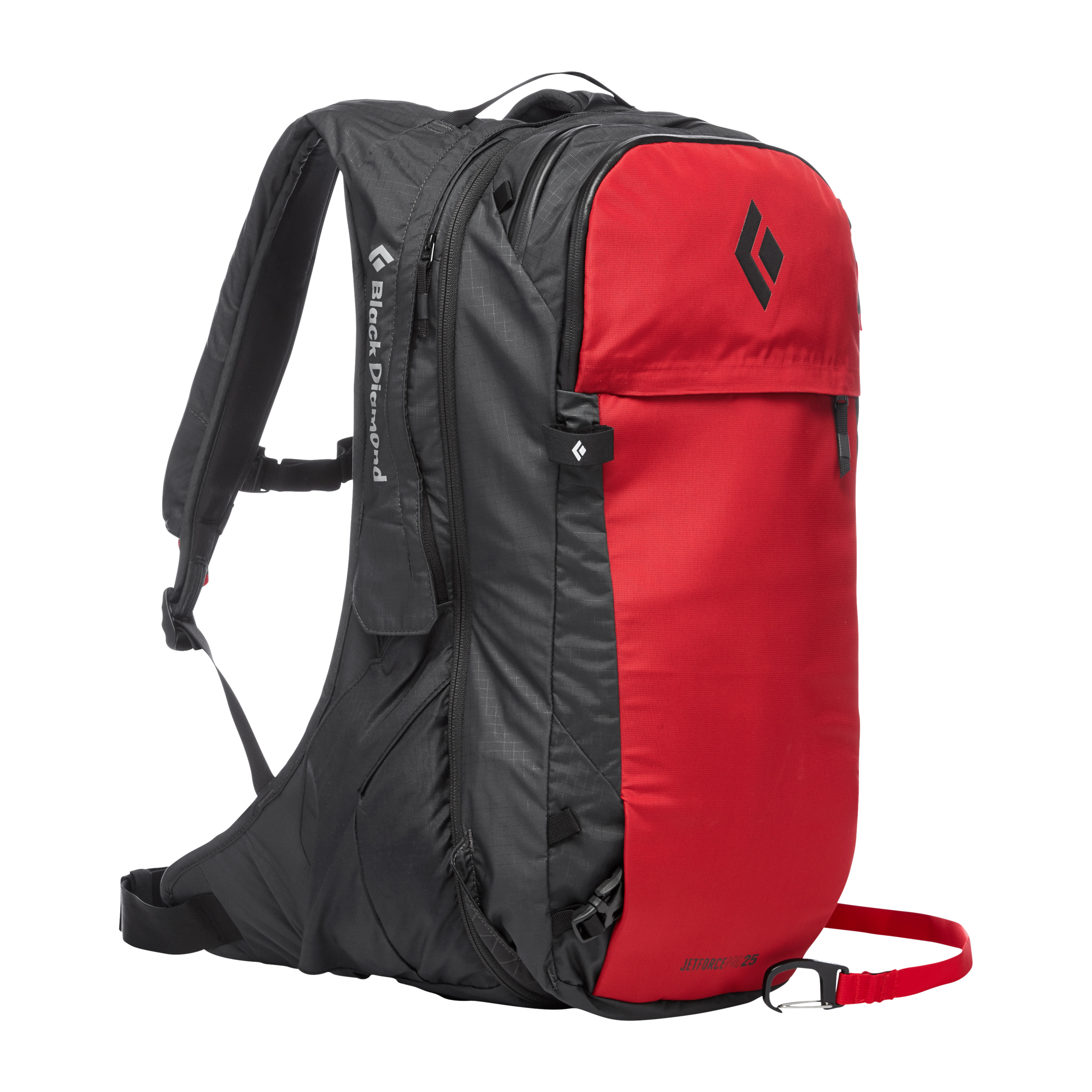Black Diamond Equipment JetForce Pro 25L Avalanche Airbag Pack, Small/Medium Red