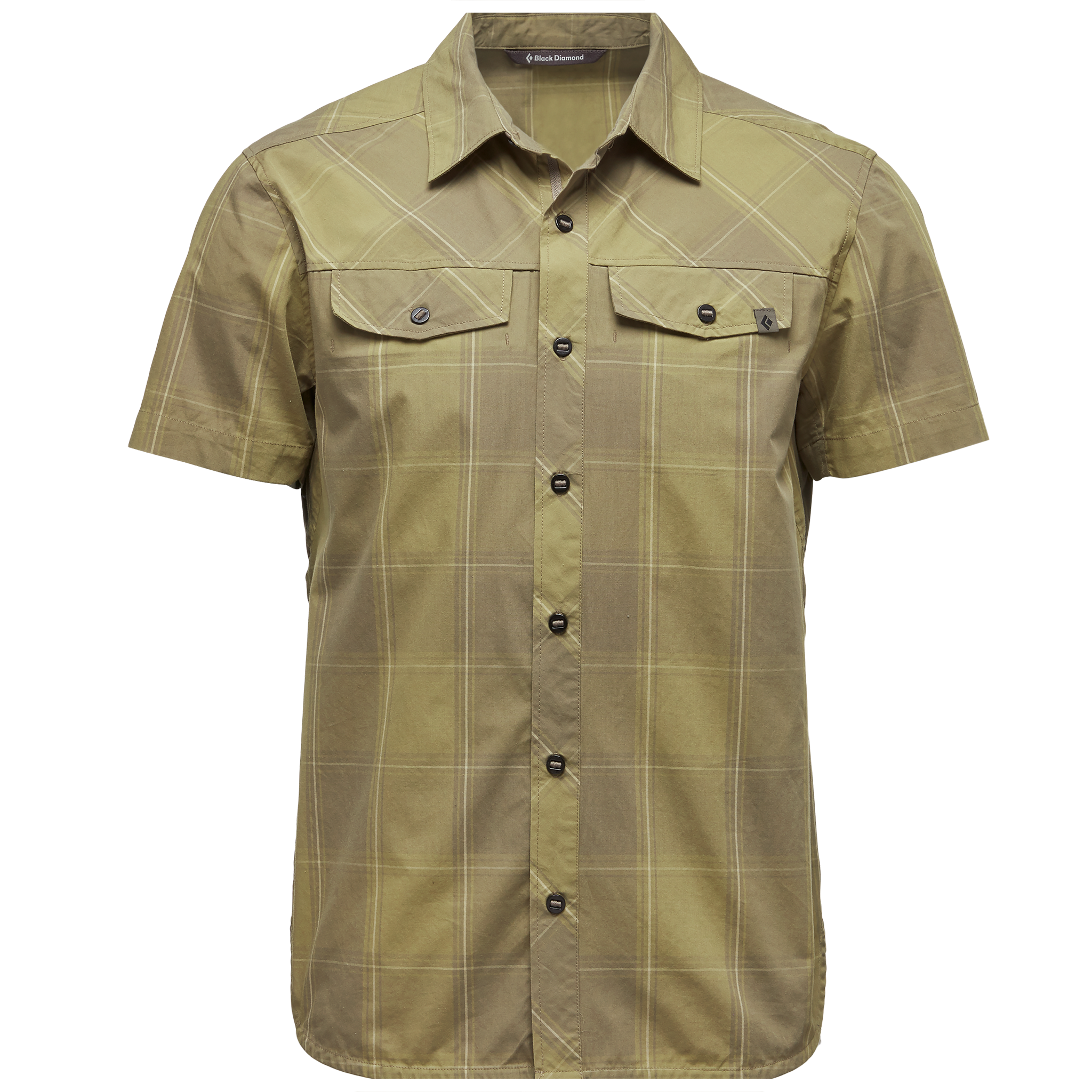 Black Diamond Equipment Men's Short Sleeve Technician Shirt, Small Burnt Olive