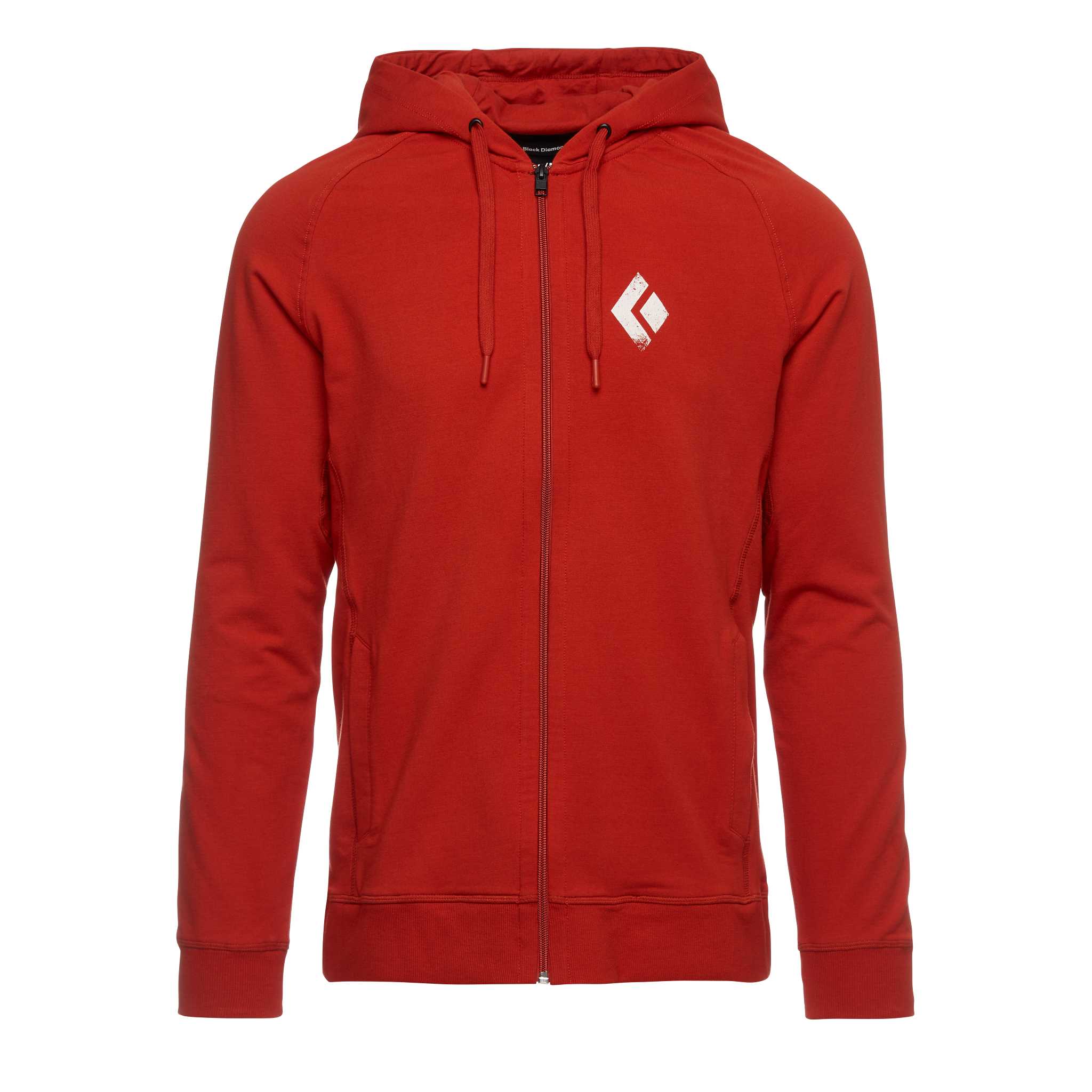 Black Diamond Equipment Men's Chalked Up Zip Hoody, Small Red Rock