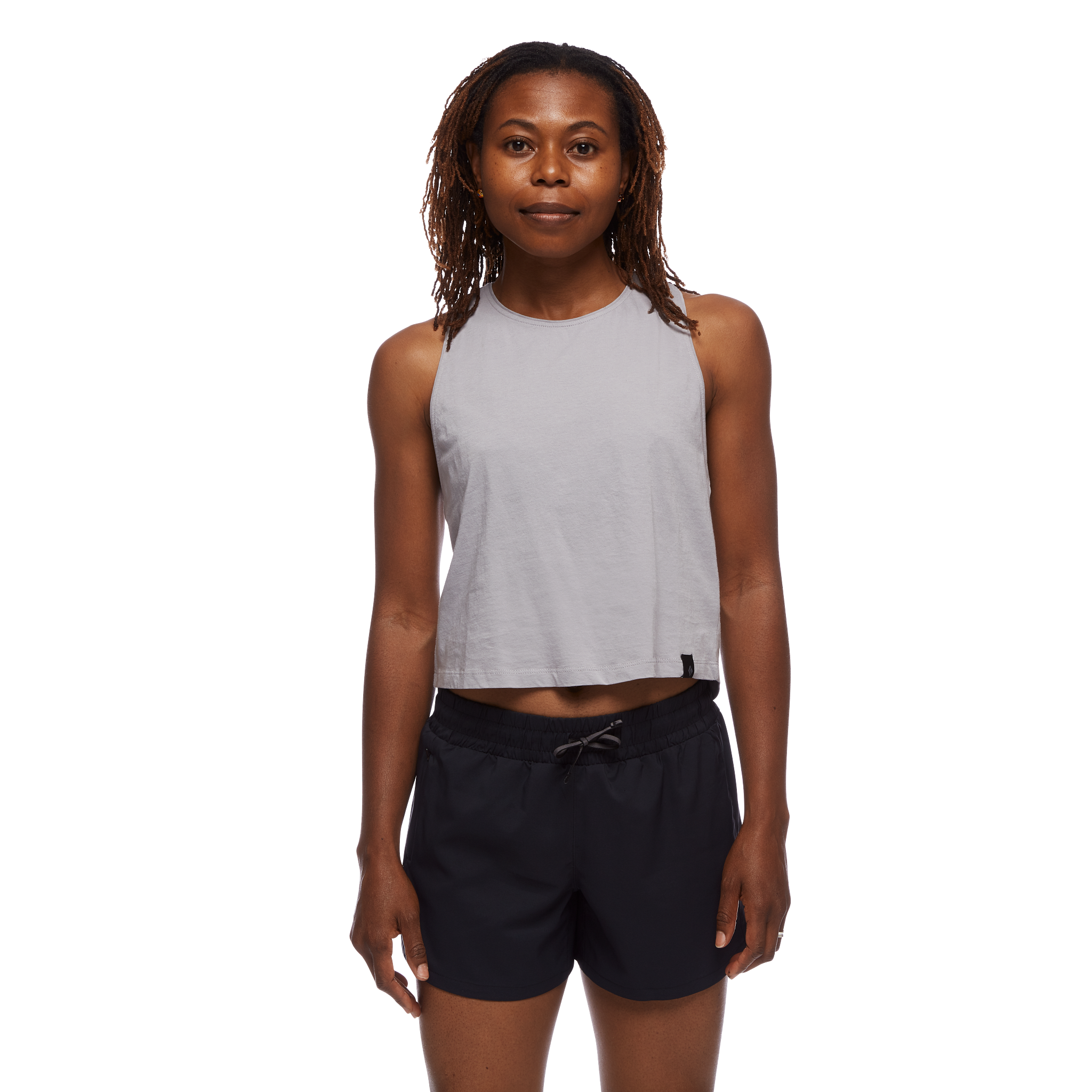 Black Diamond Equipment Women's Pivot Tank Top Size Large Pewter