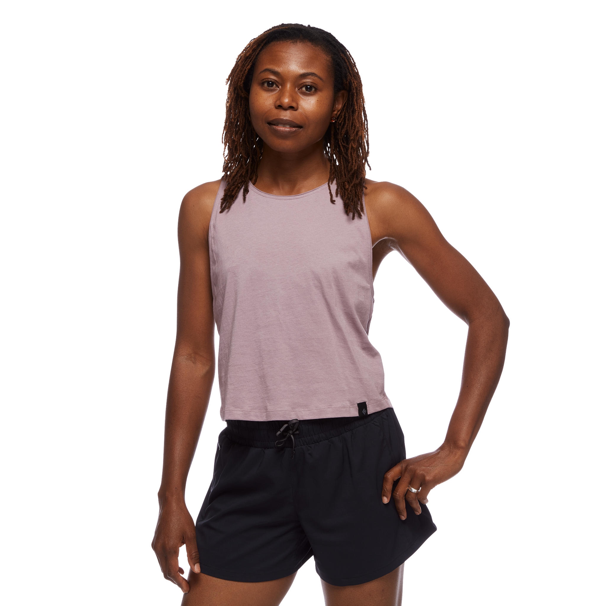 Black Diamond Equipment Women's Pivot Tank Top, Small Wood Violet