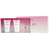 Versace Bright Crystal Eau De Toilette 0.17 oz Mini & Body Lotion 0.8 oz & Shower Gel 0.8 oz