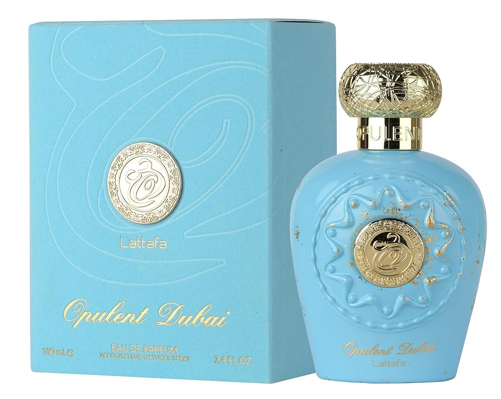 Lattafa Opulent Dubai EdP, 3.4 Ounce (Unisex)