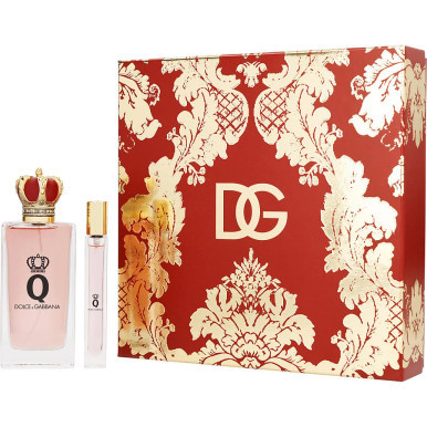 Dolce & Gabbana Q Eau De Parfum Spray 3.3 oz & Eau De Parfum Spray 0.33 oz Mini