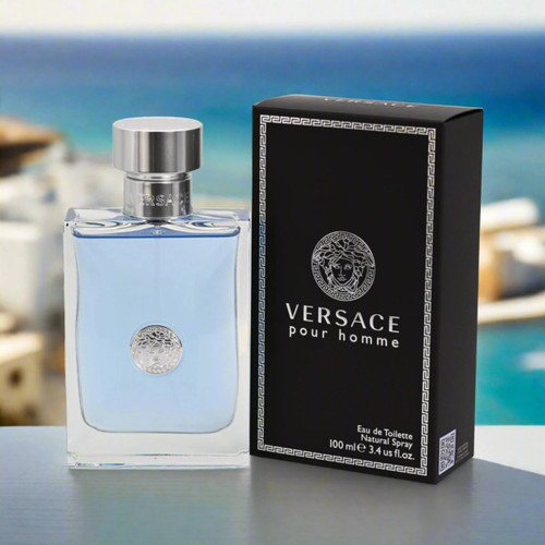 Gianni Versace Pour Homme for Men, 3.4-Ounce Edt Spray