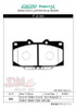Project-MU HyperCarbon F236 HC-EP Front Brake Pads for Subaru WRX/FXT & Nissan Skyline/200SX