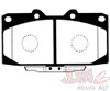 Project-MU HyperCarbon F236 NS-EP Front Brake Pads for (WRX/FXT/SKYLINE/200SX)