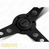 MOMO Prototipo Black Edition Black Leather 350mm Steering Wheel