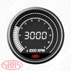 SAAS Tachometer 0-11K Shiftlite 80mm (3 1/8") In Dash Muscle Digital Series 12V