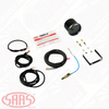 SAAS Trans Temp Gauge 20°-160° 52mm Muscle Digital Series 12V