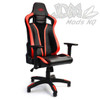 Executive Office Chair Black with Red Accents Gaming
