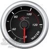 Water Temp Gauge 40°-120° 52mm Black Autoline