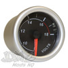 Volt Gauge 8v-18v 52mm Black Autoline