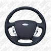 Retro Ford FPV FG Falcon Steering Wheel Black Leather Black Stitching OEM Style FG-OEM-BLK-ST