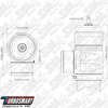 Turbosmart Big Bubba BPV ‘By-Pass Valve’ BOV (Sleeper) TS-0204-1203
