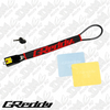 GReddy x HORNET Steering Lock Red