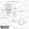 Turbosmart ProOPR Rising Rate Turbo Oil Pressure Regulator (Twin Outlet) TS-0811-1212