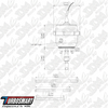 Turbosmart GenV IWG (Twin Port) Wastegate Actuator Suit BorgWarner EFR With Position Sensor 14psi TS-0620-4014