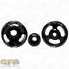 GFB Lightweight aircraft grade alloy underdrive pulley kit for Subaru 03-08 (3 pulleys and belts included)