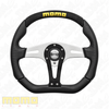 MOMO Trek Black Leather Alcantara 350mm Steering Wheel