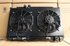 Toyota JZX100/110 Mk II JZX100 Cresta/Chaser Full Alloy Radiator & Fan Shroud Kit - Black