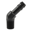 Raceworks Male NPT to Hose Barb 45 Degree Fittings