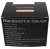 RACEWORKS 52MM ELECTRONIC OIL PRESSURE GAUGE KIT