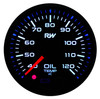 RACEWORKS 52MM ELECTRONIC OIL TEMPERATURE GAUGE KIT