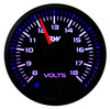 RACEWORKS 52MM ELECTRONIC VOLTMETER GAUGE KIT