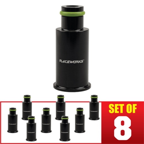 Raceworks 8pk Injector Extension Short to Full Length 14mm-11mm