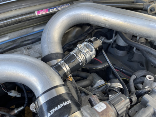 Turbosmart/Raceworks Vee Port Pro BOV Kit Suits 25-38mm (Blue) Turbosmart/Raceworks Vee Port Pro BOV Kit Suits 25-38mm (Blue)