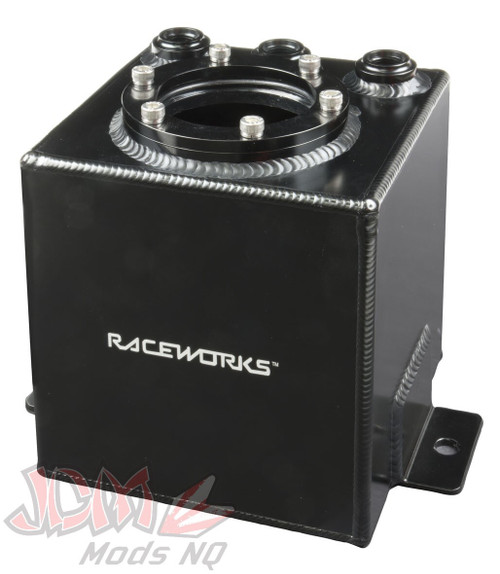 Raceworks Surge Tank Kit Black 2L - Suit 044 Style Fuel Pump