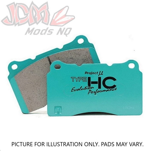 Project-MU HyperCarbon F123 HC-EP Front Brake Pads for Toyota Supra/ Chaser & Soarer JZA80/JZX100/UZZ40 Project-MU HyperCarbon F123 HC-EP Front Brake Pads for Toyota Supra/ Chaser & Soarer JZA80/JZX100/UZZ40