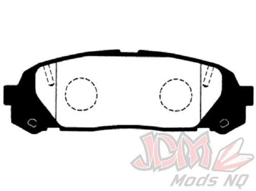 Project-MU HyperCarbon R124 NS-EP Rear Brake Pads for Toyota Supra/ Chaser & Soarer JZA80/JZX100/UZZ40 Project-MU HyperCarbon R124 NS-EP Rear Brake Pads for Toyota Supra/ Chaser & Soarer JZA80/JZX100/UZZ40