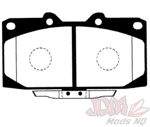 Project-MU HyperCarbon F236 HC-EP Front Brake Pads for Subaru WRX/FXT & Nissan Skyline/200SX Project-MU HyperCarbon F236 HC-EP Front Brake Pads for Subaru WRX/FXT & Nissan Skyline/200SX