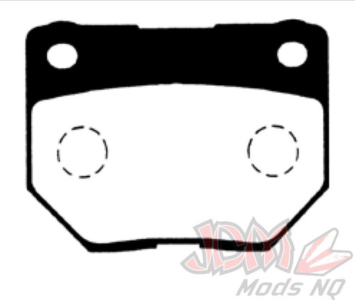 Project-MU HyperCarbon R236 HC-EP Rear Brake Pads for (01-07 WRX/Skyline GTS-T) Project-MU HyperCarbon R236 HC-EP Rear Brake Pads for (01-07 WRX/Skyline GTS-T)