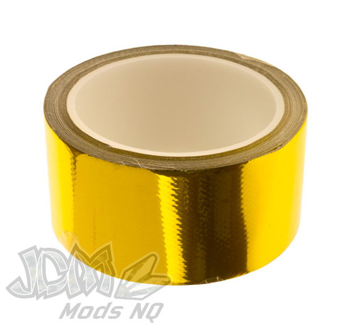 MVP by Raceworks Gold Heat Shield Tape Self Adhesive 2" X 30Ft