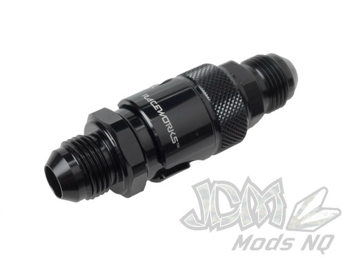 Raceworks Aluminium AN Male Flare Quick Release Fittings