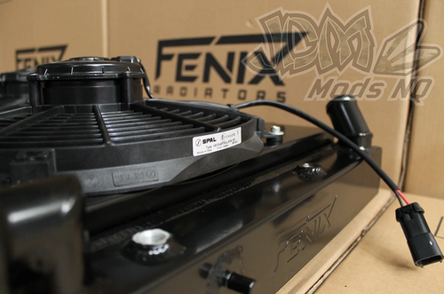 Alloy Radiator & Twin SPAL 12" Fan Shroud for Holden WB Statesman V8 Alloy Radiator & Twin SPAL 12" Fan Shroud for Holden WB Statesman V8