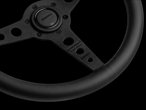 MOMO Steering wheel Leather PROTOTIPO BLACK EDITION 350MM MOMO Steering wheel Leather PROTOTIPO BLACK EDITION 350MM