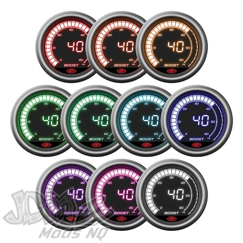 Boost Gauge Diesel 0-60psi 52mm Digital Series Boost Gauge Diesel 0-60psi 52mm Digital Series