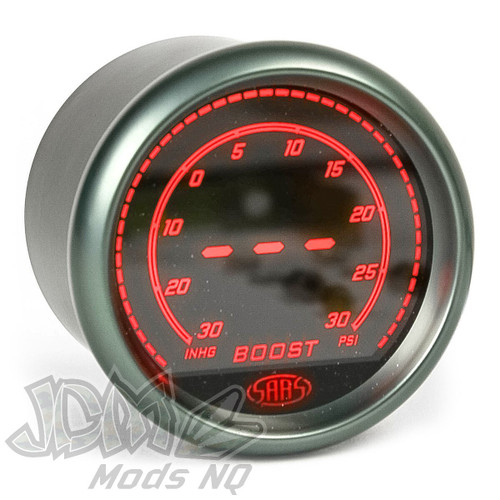 Boost and Vacuum Gauge 30inHg-30psi 52mm Muscle Digital Series Boost and Vacuum Gauge 30inHg-30psi 52mm Muscle Digital Series