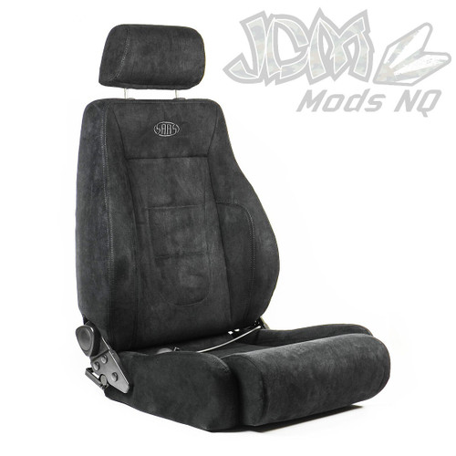 Trax 4x4 Seat Black Water Repellant Cloth ADR Compliant