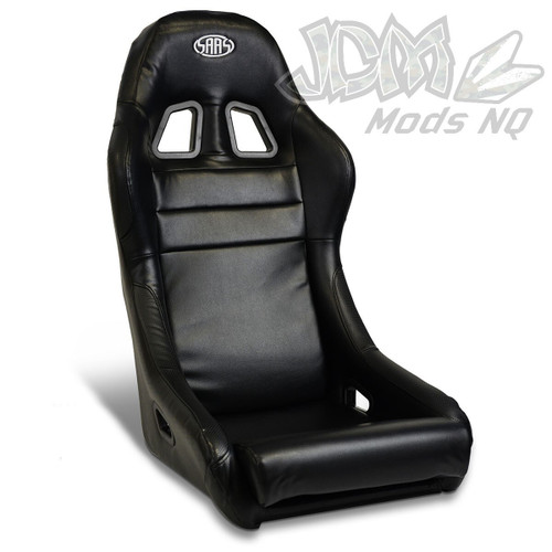 Seat Fixed Back Mach II Black PU Leather ADR Compliant