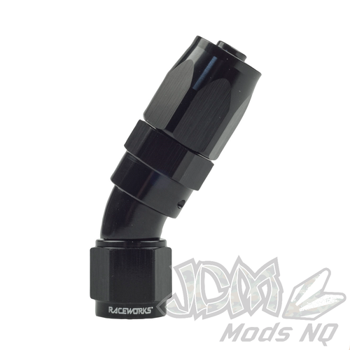 Raceworks 110 Series AN Taper Hose End Fittings 30 Degree