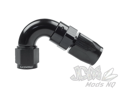 Raceworks 110 Series AN Taper Hose End Fittings 120 Degree